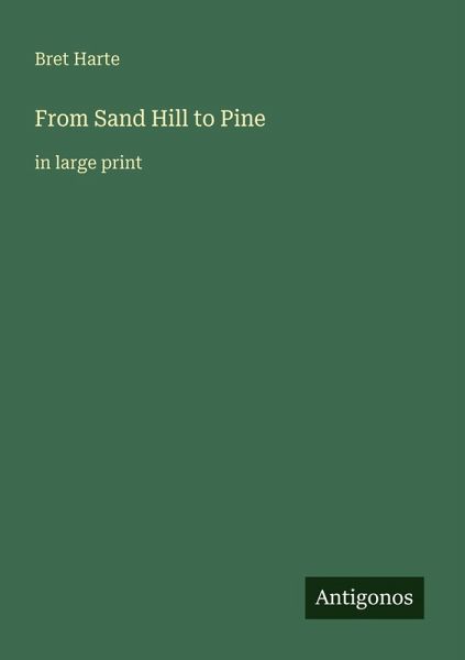 From Sand Hill to Pine From Sand Hill to Pine