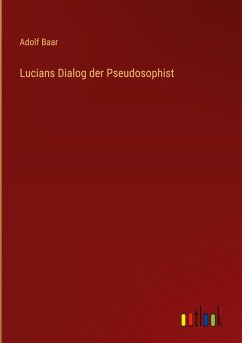 Cover Lucians Dialog der Pseudosophist