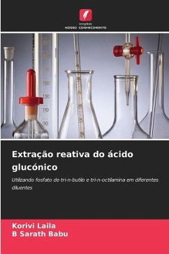 Cover Extração reativa do ácido glucónico