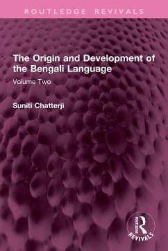Cover The Origin and Development of the Bengali Language