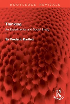 Thinking - Bartlett, Frederic