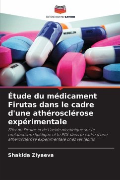 Cover Étude du médicament Firutas dans le cadre d'une athérosclérose expérimentale