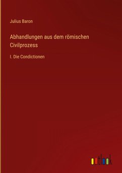 Cover Abhandlungen aus dem römischen Civilprozess