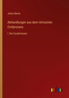 Cover Abhandlungen aus dem römischen Civilprozess