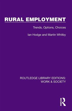 Rural Employment - Hodge, Ian; Whitby, Martin