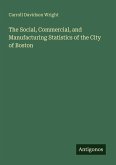 The Social, Commercial, and Manufacturing Statistics of the City of Boston