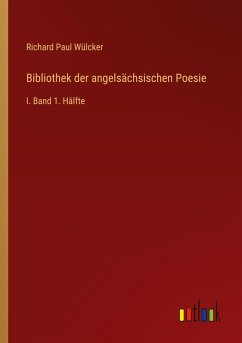 Cover Bibliothek der angelsächsischen Poesie