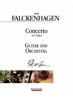 Cover Falckenhagen, Adam Concerto F-Dur (Partituur) Guitar/Orchestra