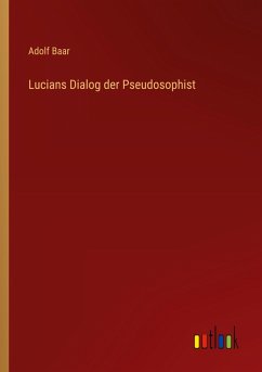Cover Lucians Dialog der Pseudosophist