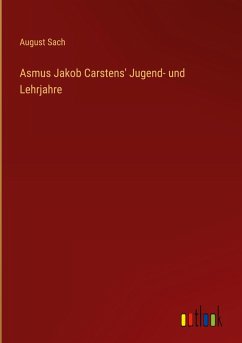 Cover Asmus Jakob Carstens' Jugend- und Lehrjahre