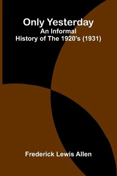 Cover Only Yesterday