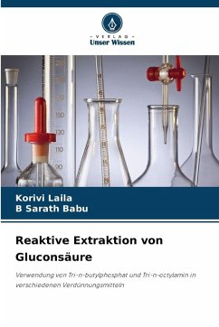 Cover Reaktive Extraktion von Gluconsäure