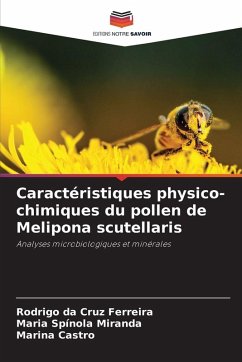 Cover Caractéristiques physico-chimiques du pollen de Melipona scutellaris