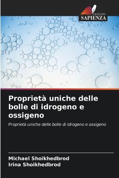 Cover Proprietà uniche delle bolle di idrogeno e ossigeno