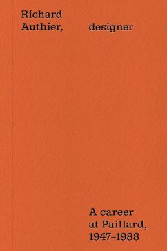 Cover Richard Authier, designer