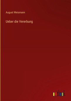 Cover Ueber die Vererbung