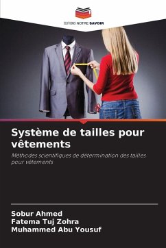 Cover Système de tailles pour vêtements