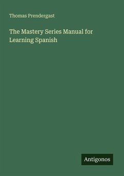 Cover The Mastery Series Manual for Learning Spanish