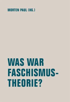 Cover Was war Faschismustheorie?