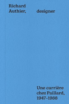 Cover Richard Authier, designer