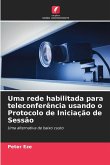 Uma rede habilitada para teleconferência usando o Protocolo de Iniciação de Sessão Uma rede habilitada para teleconferência usando o Protocolo de Iniciação de Sessão