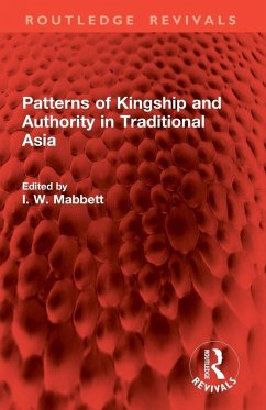 Cover Patterns of Kingship and Authority in Traditional Asia