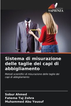Cover Sistema di misurazione delle taglie dei capi di abbigliamento