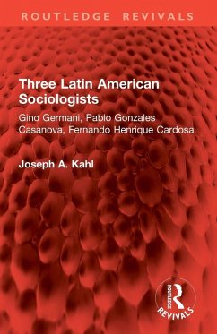 Cover Three Latin American Sociologists
