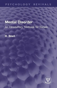 Mental Disorder - Snell, H.