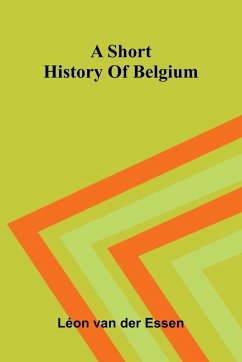 Cover A Short History Of Belgium