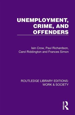 Cover Unemployment, Crime, and Offenders