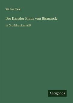 Cover Der Kanzler Klaus von Bismarck