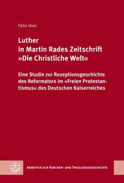 Cover Luther in Martin Rades Zeitschrift 'Die Christliche Welt'