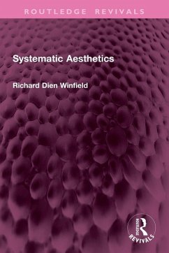 Systematic Aesthetics - Winfield, Richard