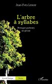 L'arbre à syllabes