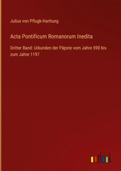 Acta Pontificum Romanorum Inedita