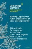 Building Capacity for Public Engagement on Solar Geoengineering