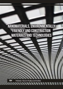 Cover Nanomaterials, Environmentally Friendly and Construction Materials and Technologies (eBook, PDF)