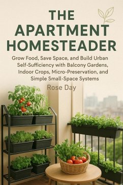 THE APARTMENT HOMESTEADER Grow Food, Save Space, and Build Urban Self-Sufficiency with Balcony Gardens, Indoor Crops, Micro-Preservation, and Simple Small-Space Systems (eBook, ePUB) - Day, Rose