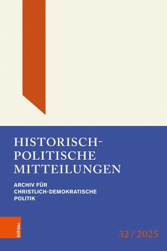 Cover Historisch-Politische Mitteilungen (eBook, PDF)
