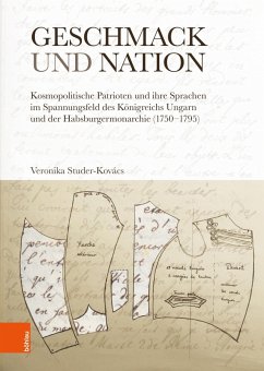 Geschmack und Nation (eBook, PDF) - Studer-Kovacs, Veronika