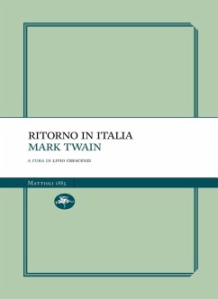 Ritorno in Italia (eBook, ePUB) - Twain, Mark