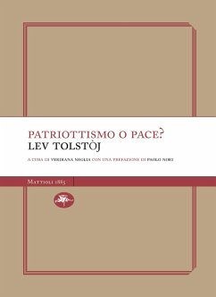 Cover Patriottismo o pace? (eBook, ePUB)