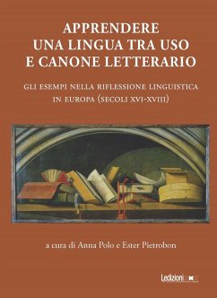 Apprendere una lingua tra uso e canone letterario (eBook, ePUB) - Polo, Anna; Pietrobon, Ester