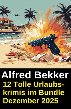 Cover 12 Tolle Urlaubskrimis im Bundle Dezember 2025 (eBook, ePUB)