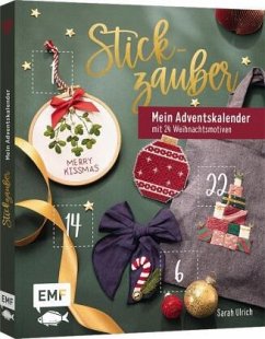 Cover Mein Adventskalender-Buch - Stickzauber  (Mängelexemplar)