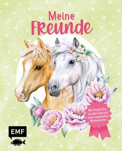 Cover Meine Freunde - Das Freundebuch von den beliebten Social-Media-Stars Lia und Lea - # ponylife  (Mängelexemplar)