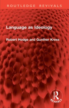Language as Ideology (eBook, PDF) - Hodge, Robert; Kress, Gunther