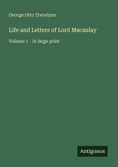 Cover Life and Letters of Lord Macaulay