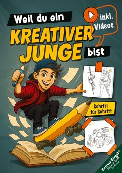 Cover Zeichnen lernen für Jungs ab 8 Jahren   Schritt für Schritt mit Zeichenvideos